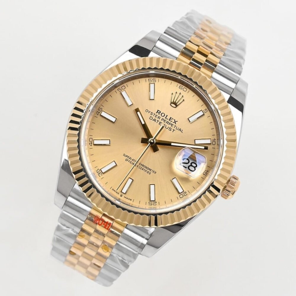 Rolex Datejust 41 Oyster Gold Dial 41mm 126333 0010