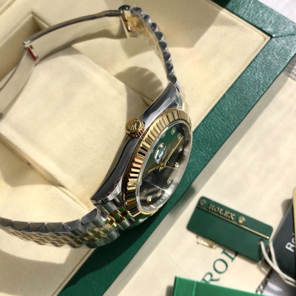 Rolex Datejust Jubilee Black Dial Gold 41mm 126333 0006