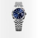 Rolex Datejust Jubilee Silver Navy Blue Dial 36mm 126334 0002