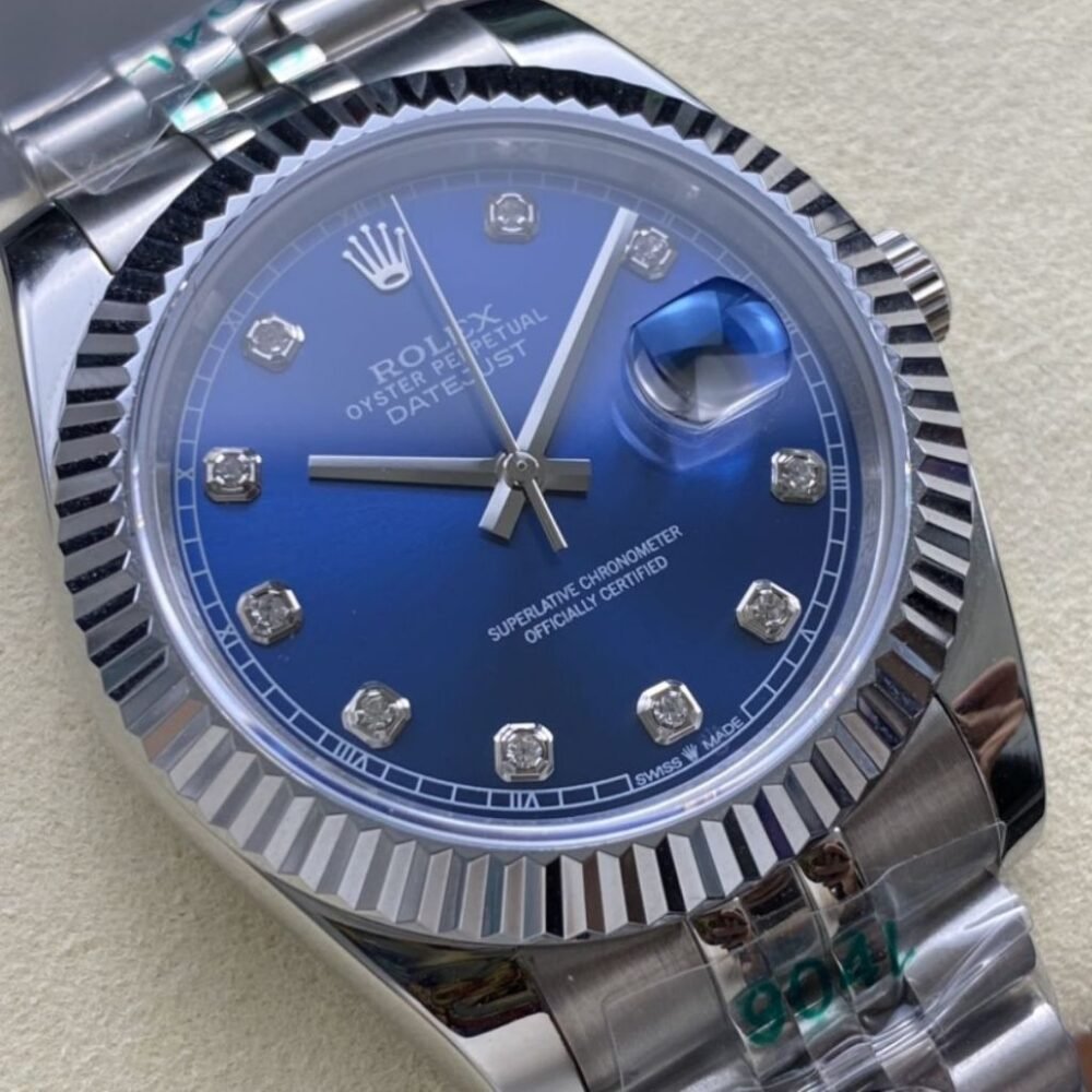 Rolex Datejust Oystersteel And White Gold 41mm 126334