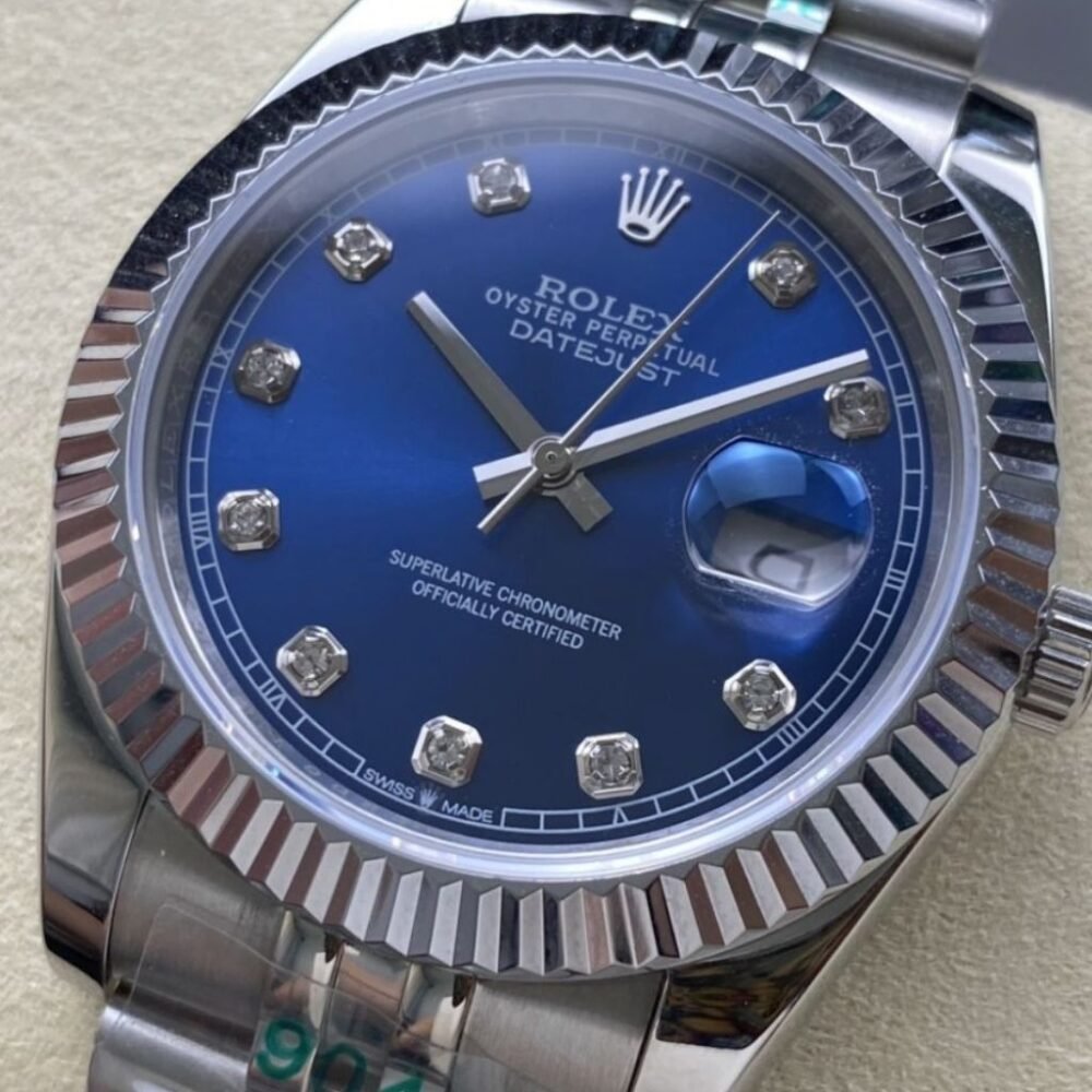 Rolex Datejust Oystersteel And White Gold 41mm 126334