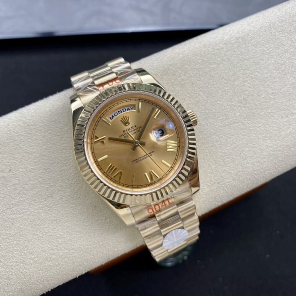 Rolex Day Date Champagne Dial Gold 40mm M228238 0006