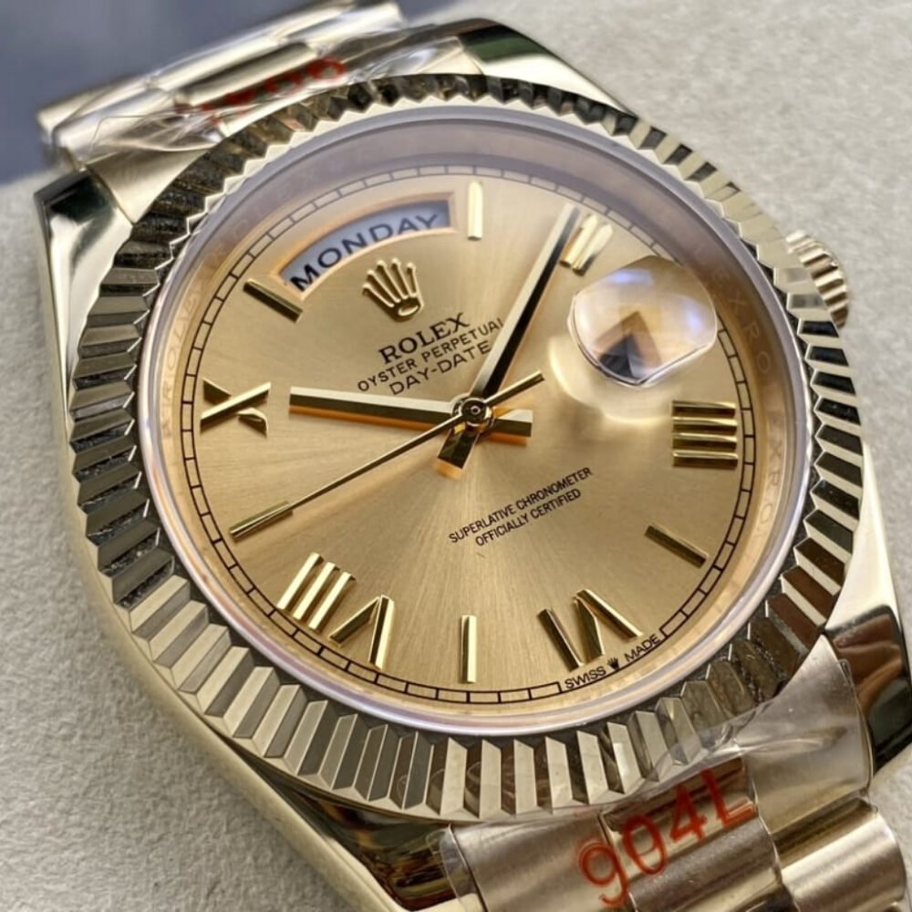 Rolex Day Date Champagne Dial Gold 40mm M228238 0006