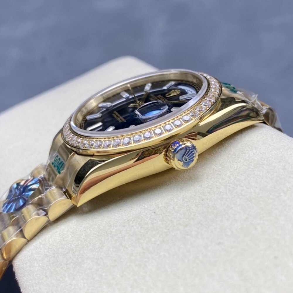 Rolex Day Date Gold Black Dial 36mm 228398TBR 0001