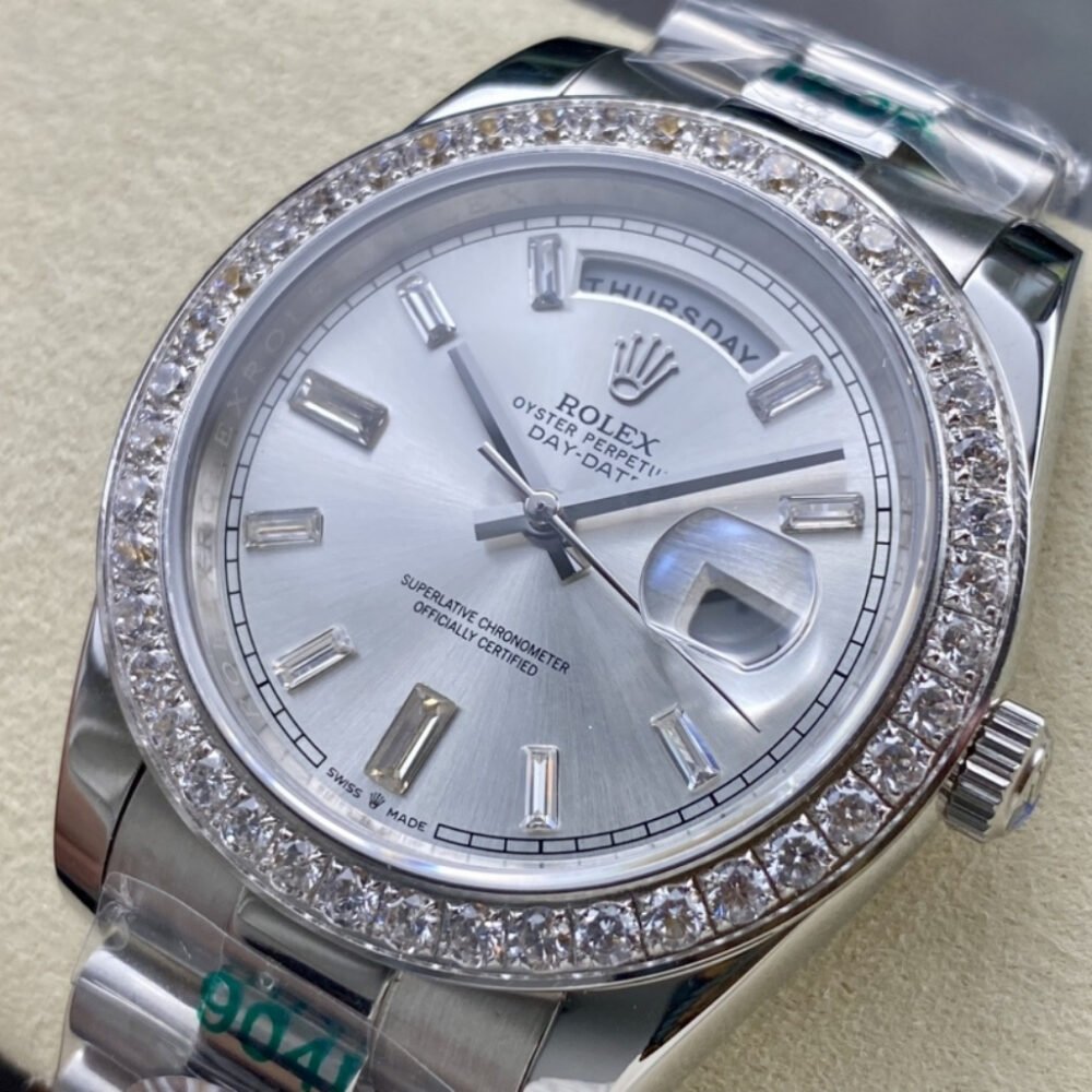 Rolex Day Date Oyster Silver Dial 40mm 228396TBR 0011