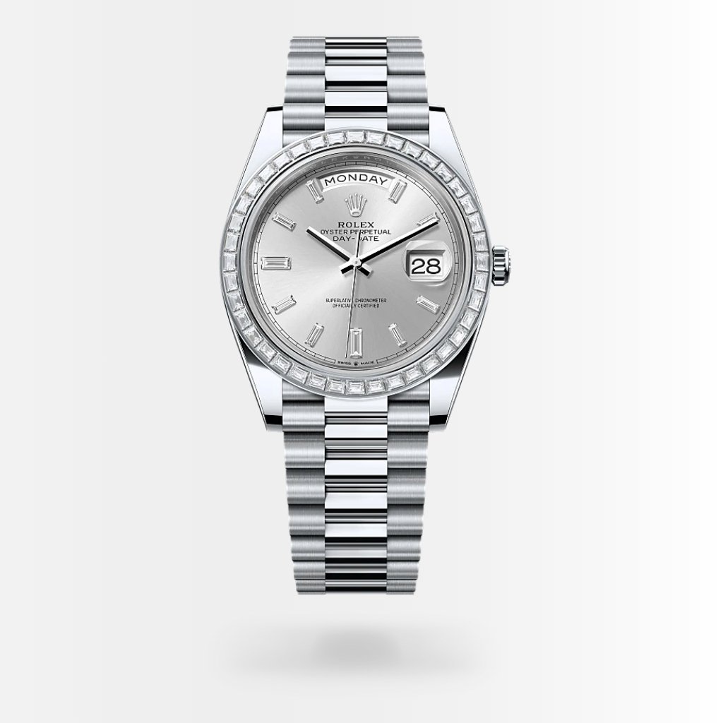 Rolex Day Date Oyster Silver Dial 40mm 228396TBR 0011