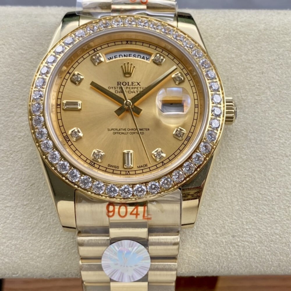 Rolex Day Date Yellow Gold Dial 40mm 128348RBR