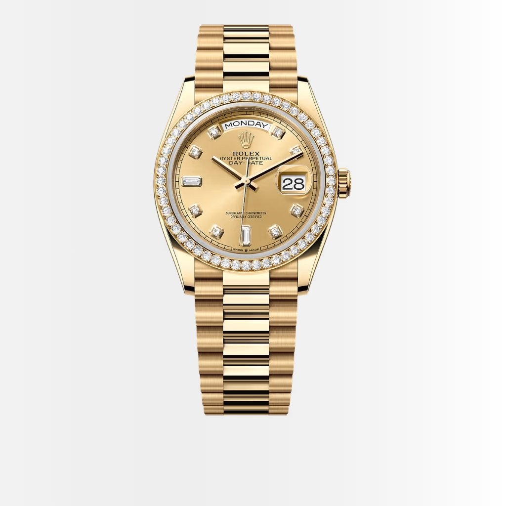 Rolex Day Date Yellow Gold Dial 40mm 128348RBR