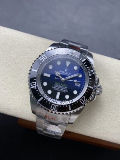 Rolex Deepsea Oyster Silver Blue Gradient Dial 40mm 136660 0005