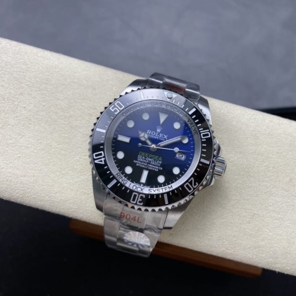 Rolex Deepsea Oyster Silver Blue Gradient Dial 40mm 136660 0005