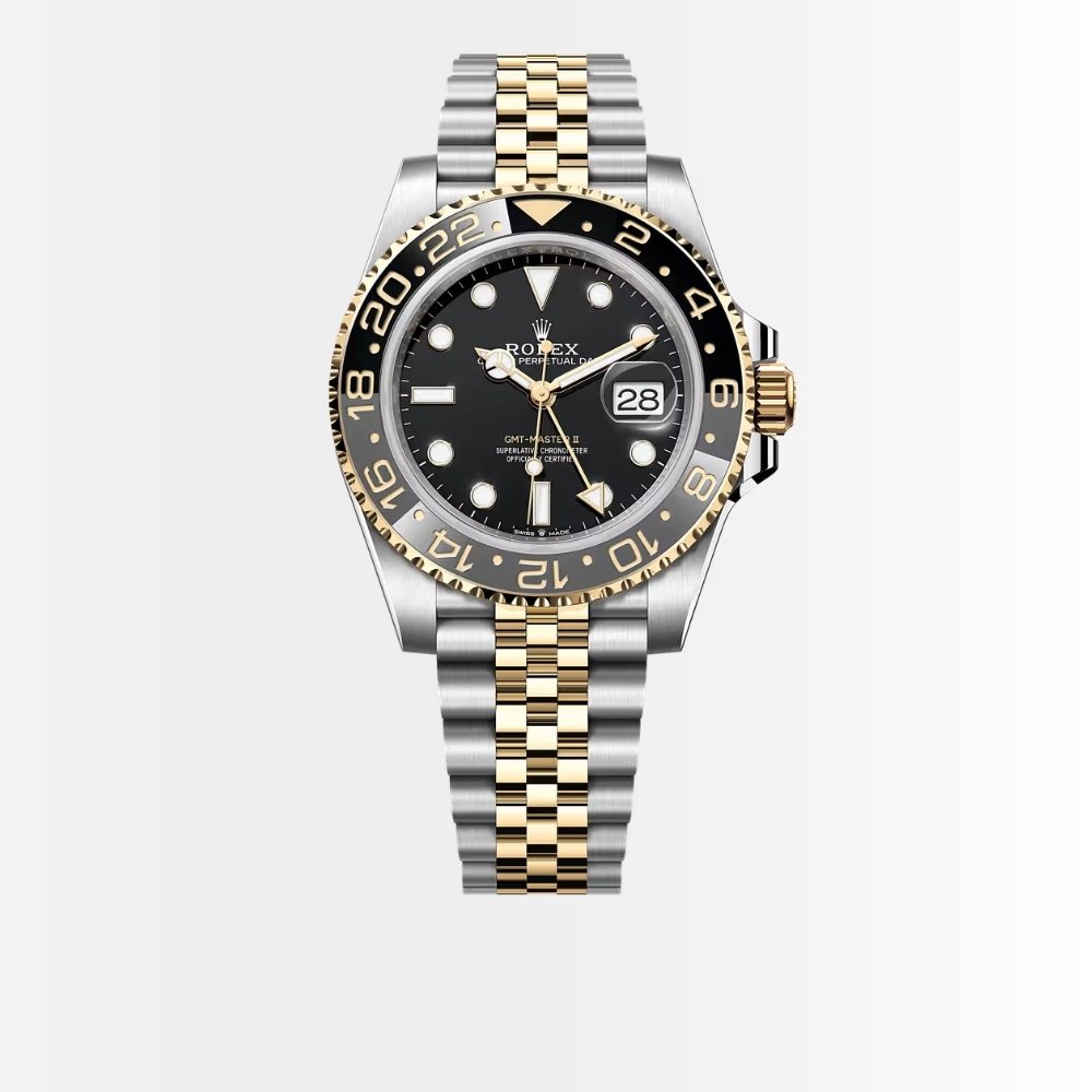 Rolex GMT Master II Oystersteel And 18K Yellow Gold 40mm 126713GRNR 0001