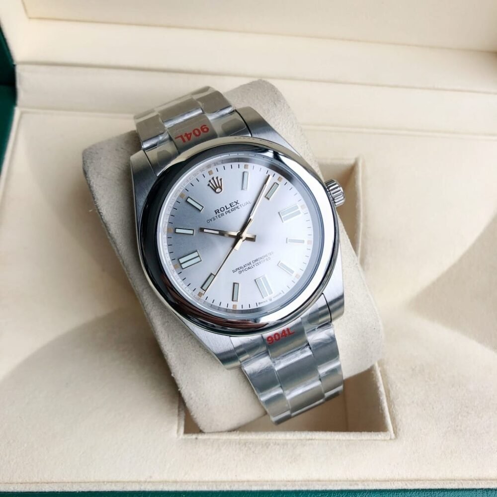 Rolex Oyster Perpetual Silver Dial 40mm M126000 0001
