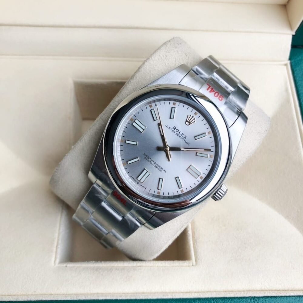 Rolex Oyster Perpetual Silver Dial 40mm M126000 0001