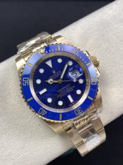 Rolex Submariner Date Blue Dial 18k Yellow Gold 41mm 126618IB 0002