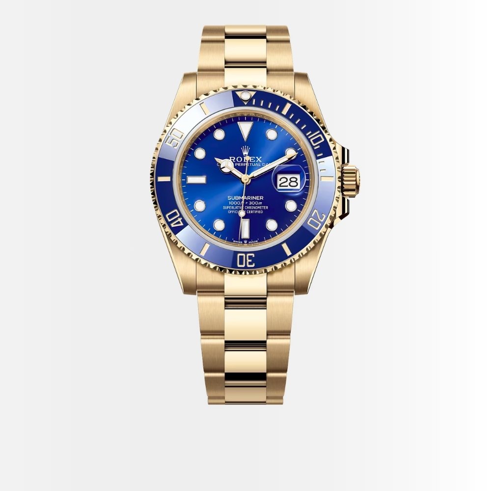 Rolex Submariner Date Blue Dial 18k Yellow Gold 41mm 126618IB 0002