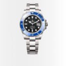 Rolex Submariner Date Oyster Silver Black Dial Blue 40mm M126619LB 0003