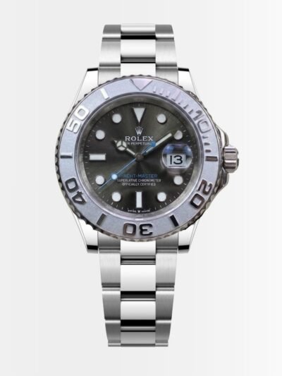Rolex Yacht Master 40 Oyster Oystersteel Silver And Black 37mm 126622 0001