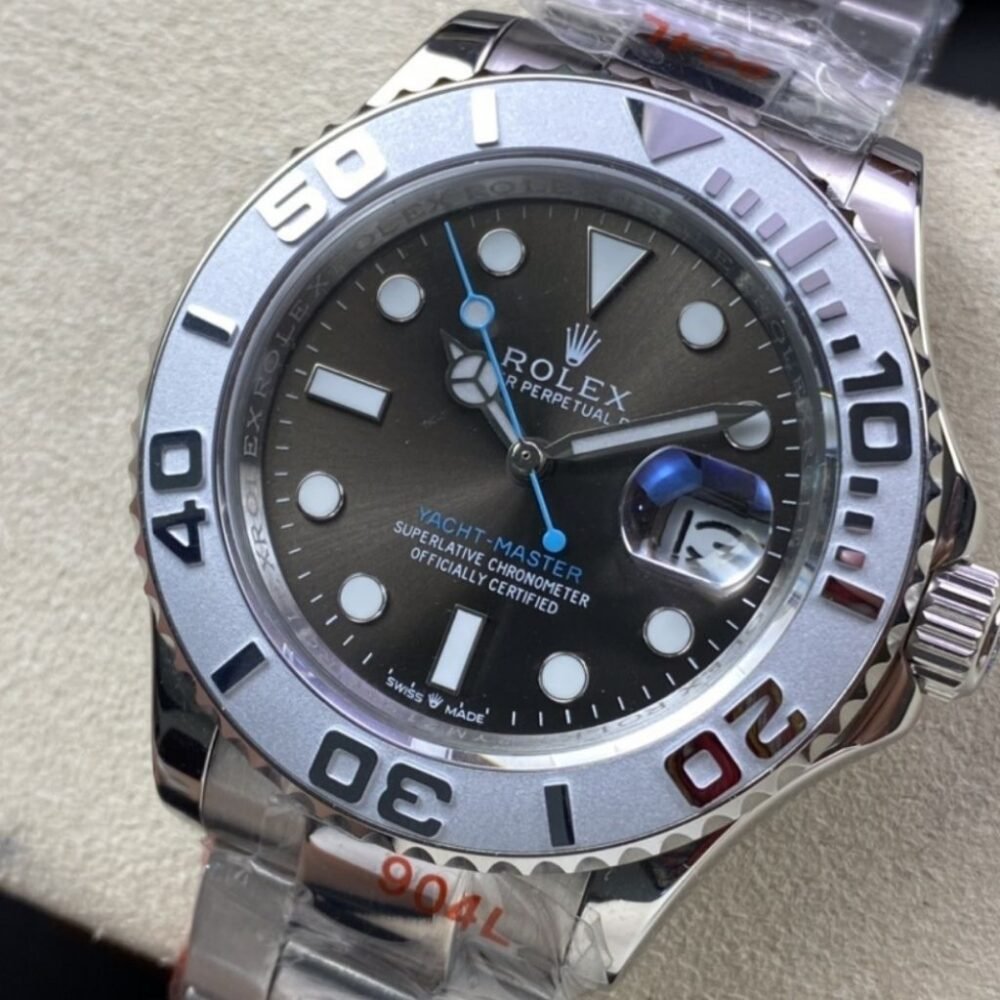 Rolex Yacht Master 40 Oyster Oystersteel Silver And Black 37mm 126622 0001