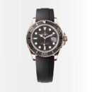 Rolex Yacht Master Oyster Black Dial And Everose Gold 40mm 126655