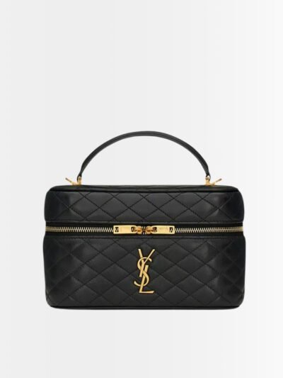 Saint Laurent Gaby Mini Vanity Bag Black 18cm 7667311EL071000