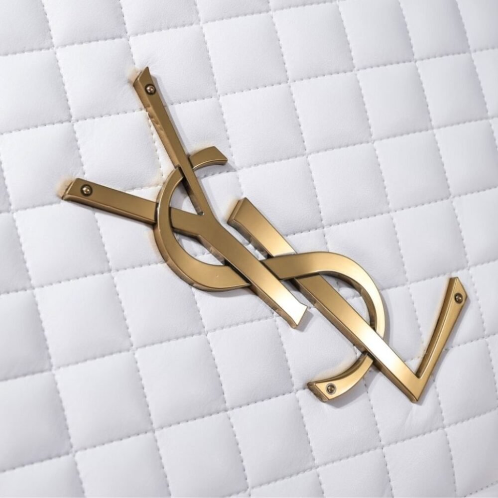 Saint Laurent Icare Maxi Shopping Bag White 50Cm
