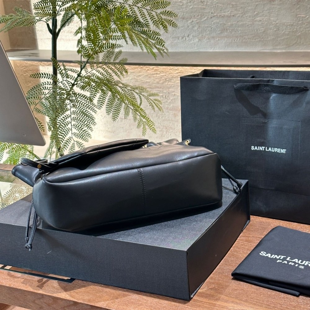 Saint Laurent Jamie Medium Shopping In Black 34cm 809824AAB321000