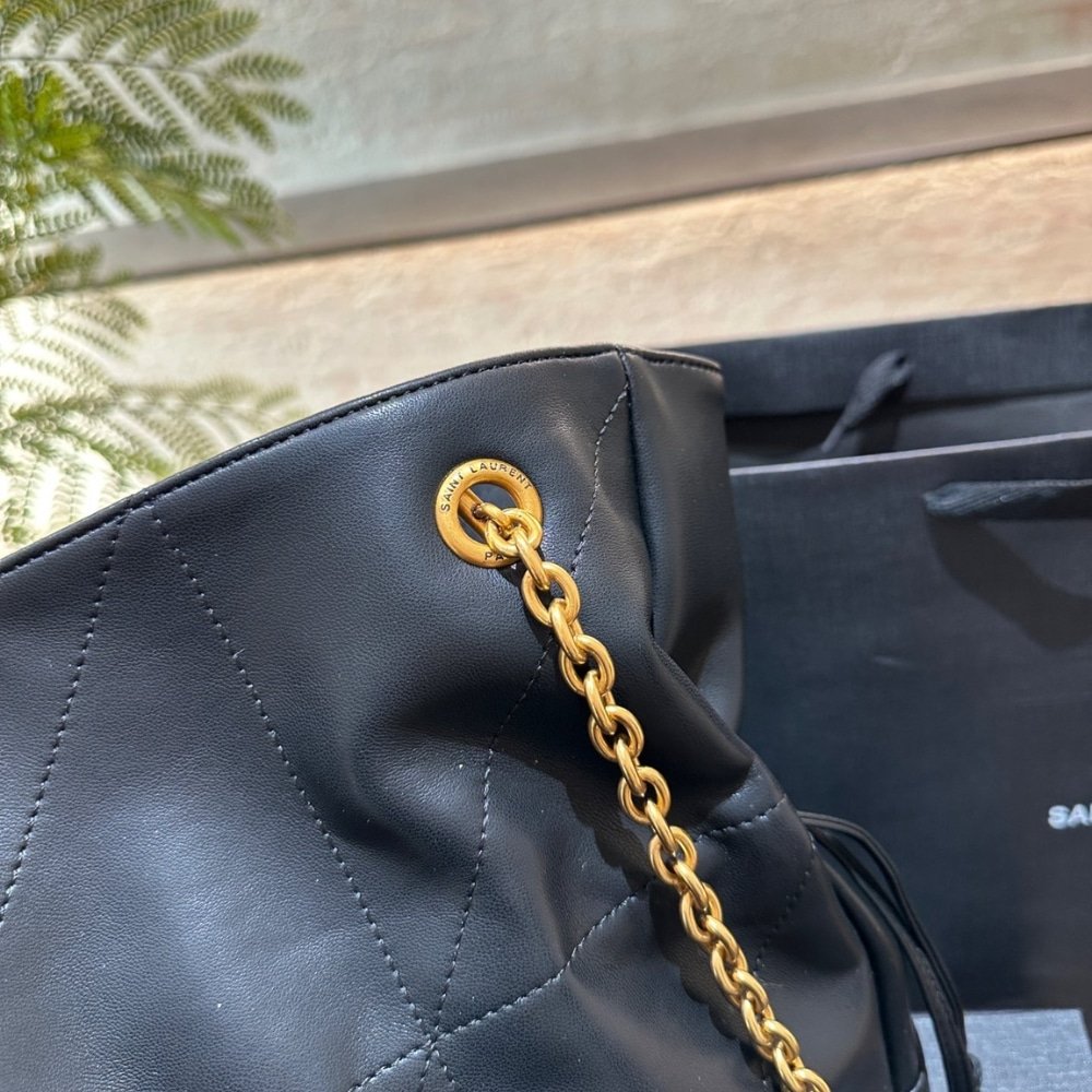 Saint Laurent Jamie Medium Shopping In Black 34cm 809824AAB321000