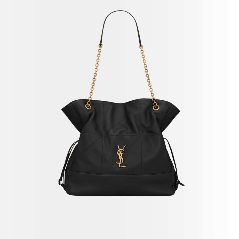 Saint Laurent Jamie Medium Shopping In Black 34cm 809824AAB321000