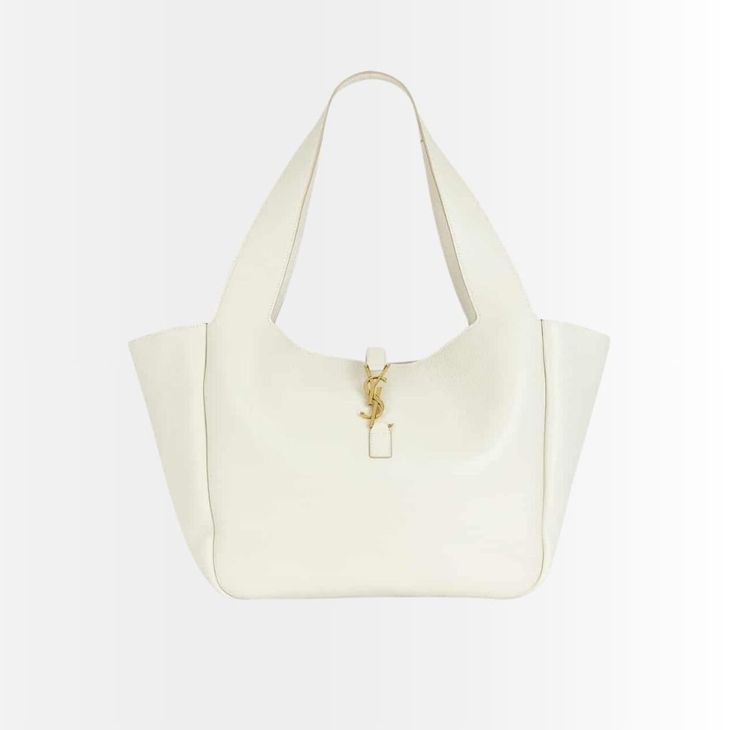 Saint Laurent Le 5 à 7 Bea Bag White 50cm 763435AADDG