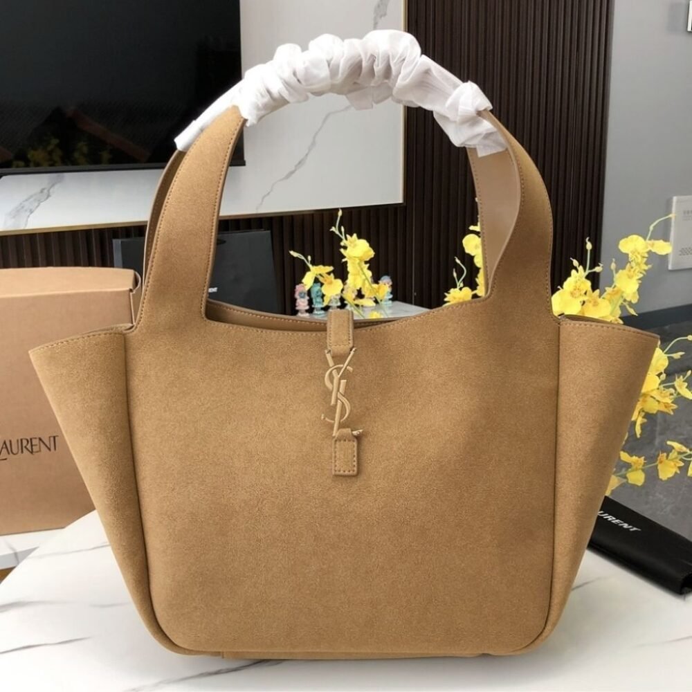 Saint Laurent Le 5 À 7 Bea En Suède Golden Leaf 50cm 763435008IW3194