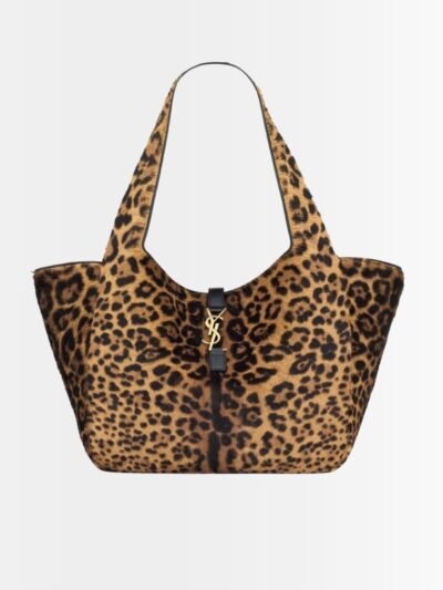 Saint Laurent Le 5 À 7 Bea In Leopard 31cm 763435AAD0N2063