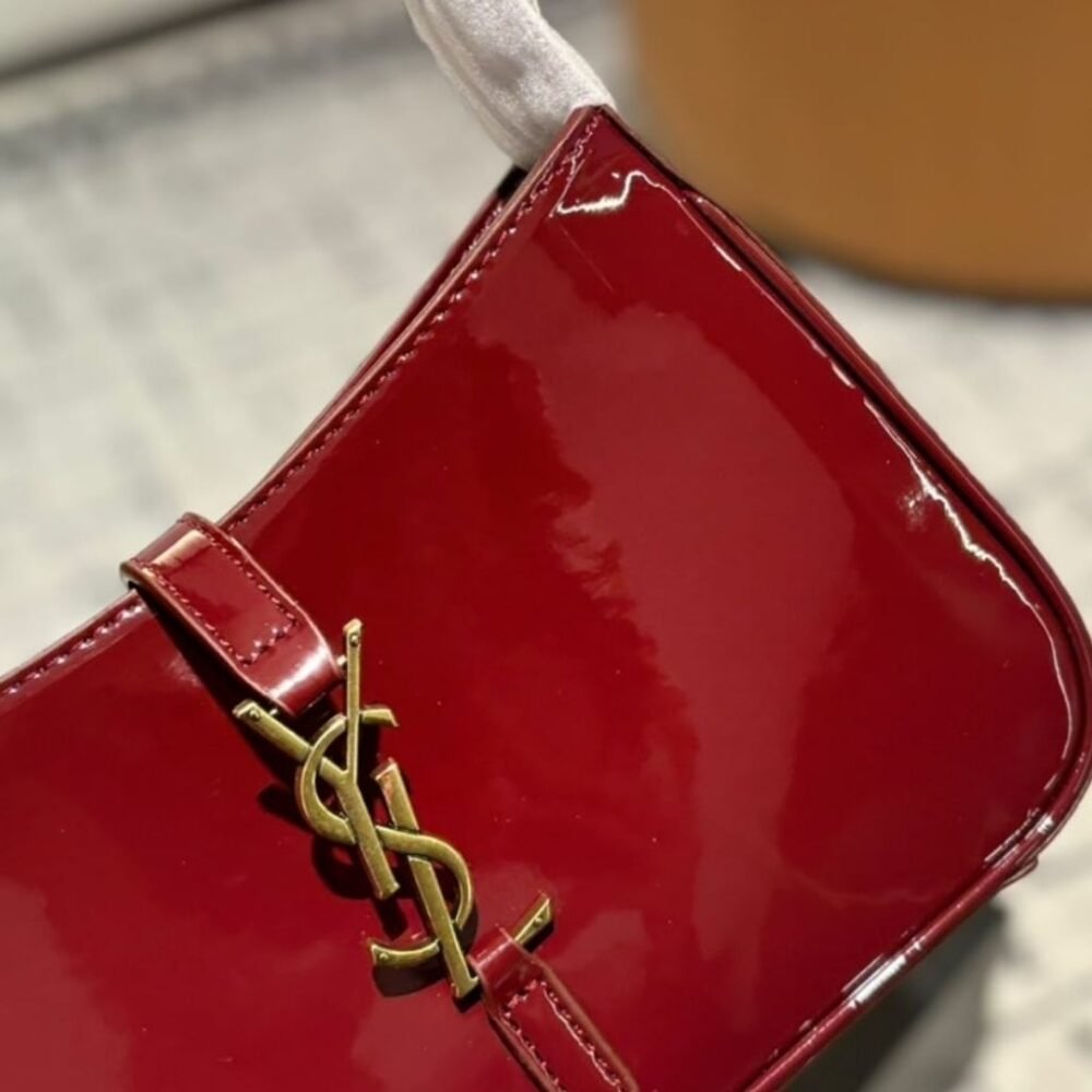 Saint Laurent Le 5 À 7 Dark Red Wine 25cm 657228B870W6413