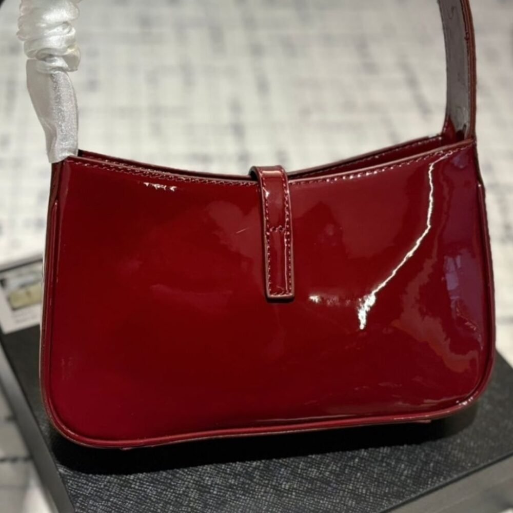 Saint Laurent Le 5 À 7 Dark Red Wine 25cm 657228B870W6413