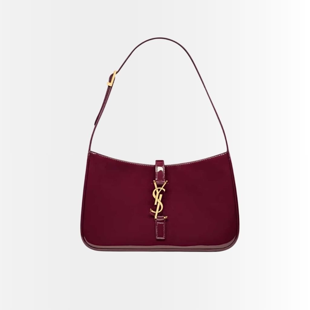 Saint Laurent Le 5 À 7 Dark Red Wine 25cm 657228B870W6413
