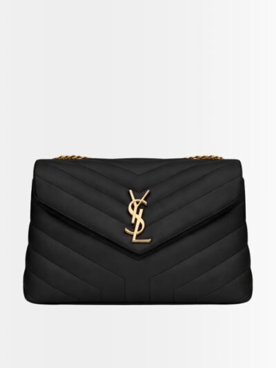 Saint Laurent Loulou Medium Black 32cm 574946DV7271000