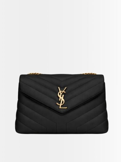 Saint Laurent Loulou Toy Shoulder Bag Black 20Cm 678401DV7071000