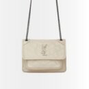 Saint Laurent Niki Baby In Vintage White 21Cm 6331600EN049207