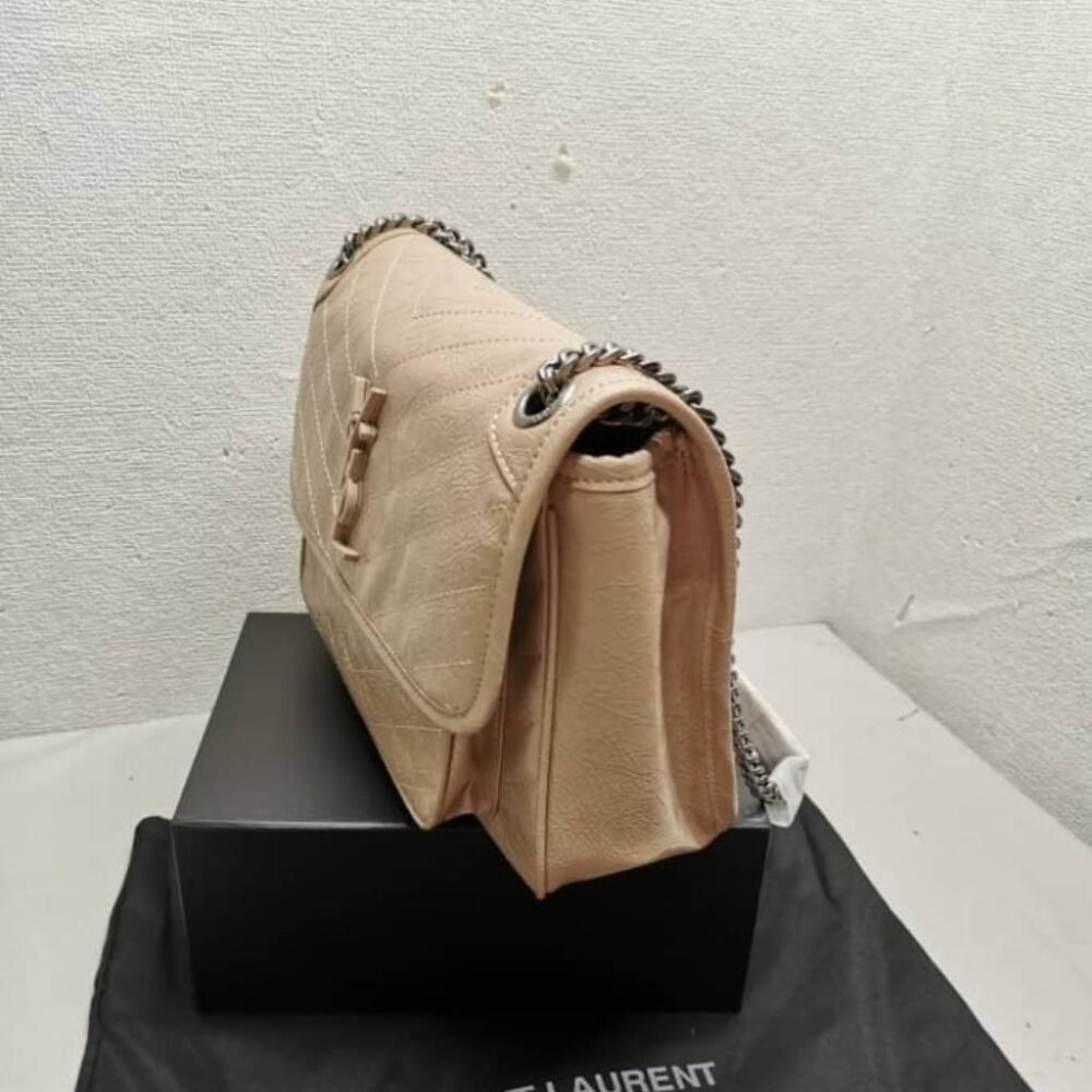 Saint Laurent Niki Medium In Vintage Beige 28cm
