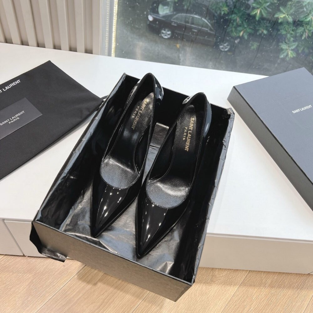 Saint Laurent Opyum Pumps In All Black 4720110NPVV1000
