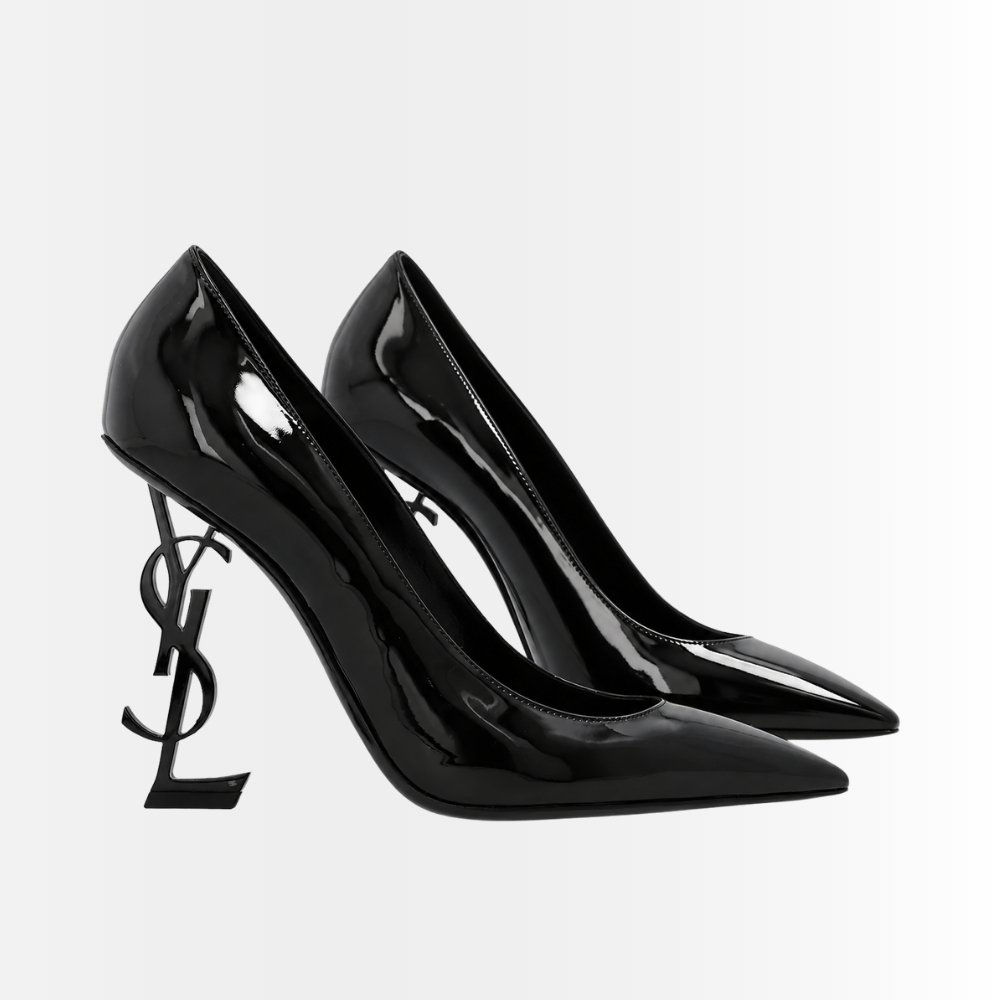 Saint Laurent Opyum Pumps In All Black 4720110NPVV1000