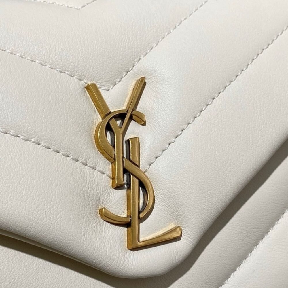 Saint Laurent Toy Loulou White 20cm 678401DV7079207