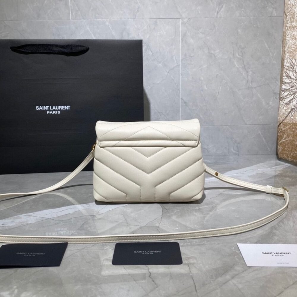 Saint Laurent Toy Loulou White 20cm 678401DV7079207
