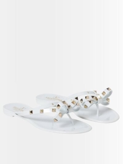 Valentino Garavani Flat Sandal White 5W2S0552Pvs 001